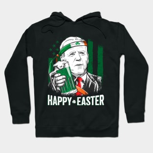 Confused Leprechaun Biden Happy Easter St. Patrick's Day Hoodie